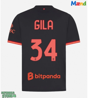 AC Milan Mario Gila #34 Replika Tredjetrøje 2026-27 Kortærmet